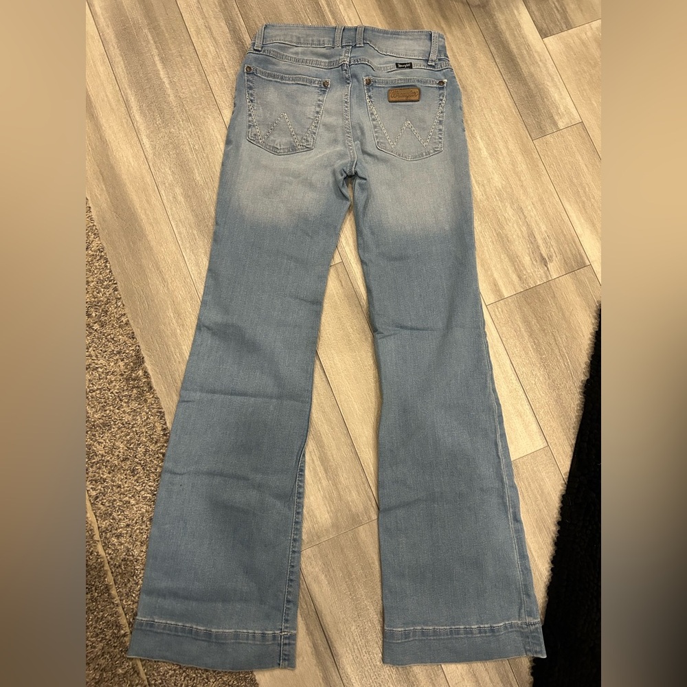 Wrangler Light Wash Flares